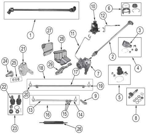 Jeep Cj5 Steering Column Diagram