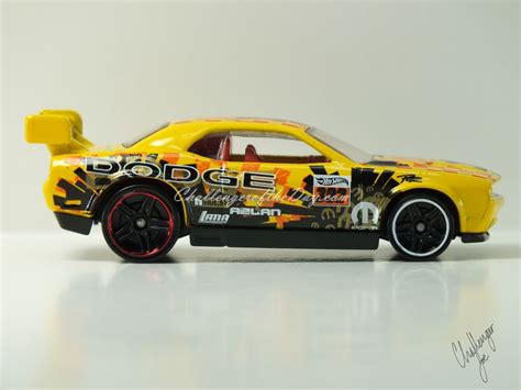 Hot Wheels Dodge Challenger Drift Car Yellow