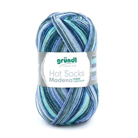 Gründl Wolle Hot Socks Madena fach g baltic sea mix kaufen Globus Baumarkt
