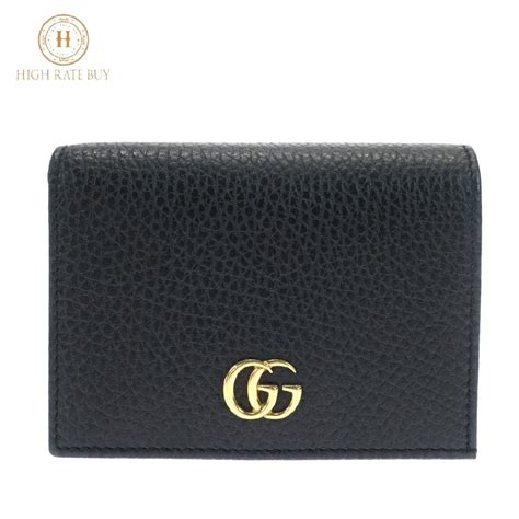 【未使用に近い】1円スタート 極美品 Gucci グッチ プチマーモント 二つ折り財布 456126 コンパクトウォレット Ggマーモント