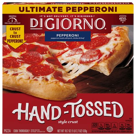 Save On Digiorno Pizzeria Hand Tossed Crust Pizza Ultimate Pepperoni