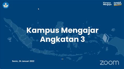Pembekalan Kampus Mengajar Angkatan 3 Tahun 2022 Universitas
