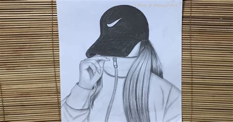 hidden face drawing  girl pencil sketch   draw  girl