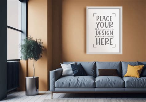 Psd Wall Art Mockup Graphic By Ali S Design Creative Fabrica