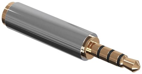 Аудио переходник адаптер GSMIN А28 Mini Jack 3.5 (F) - Micro Jack 2.5 ...