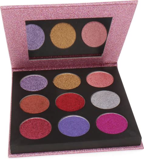 Makeup Revolution Pressed Glitter Oogschaduw Palette Diva Bol