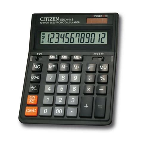 Калкулатор Citizen SDC 444S настолен | Цена - JAR Computers