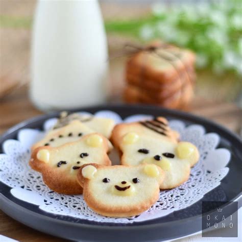 Langue de Chat Cookie Template Mat - Bear - Okaimono.sg