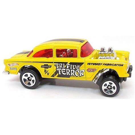 Hot Wheels Chevy Bel Air Gasser HW Gassers Yellow On EBid