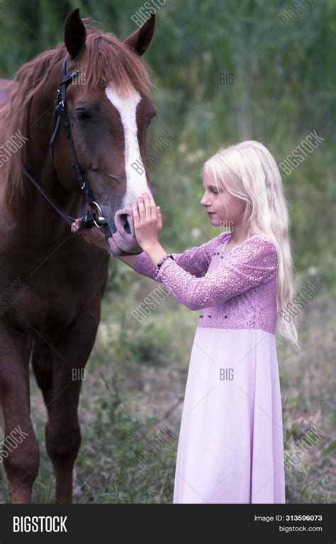 Innocent Blonde Girl Image Photo Free Trial Bigstock