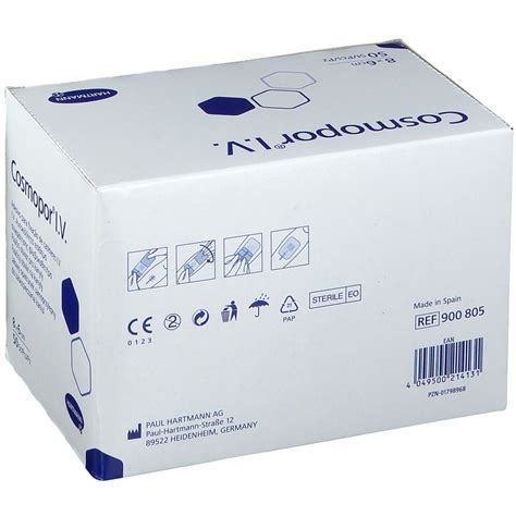 Cosmopor® I.V. 8 x 6 cm 50 St - SHOP APOTHEKE