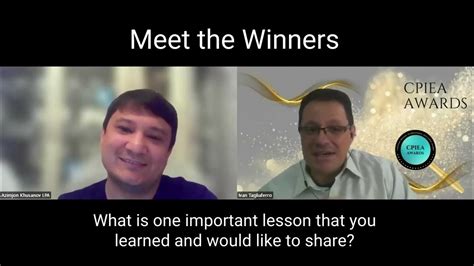 Meet the Winners - Azimjon Khusanov from RIKS Education, Uzbekistan