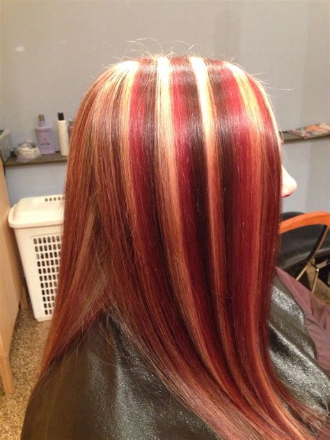 Multi Colored Highlights Makeup And Nails Pinterest