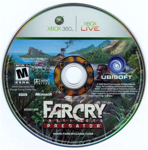 Far Cry: Instincts - Predator (2006) Xbox 360 box cover art - MobyGames