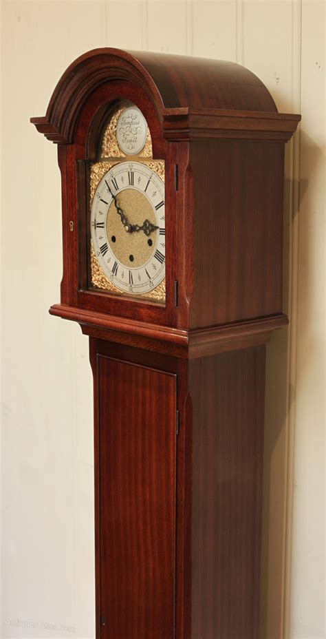 Antiques Atlas Mahogany Grandmother Clock