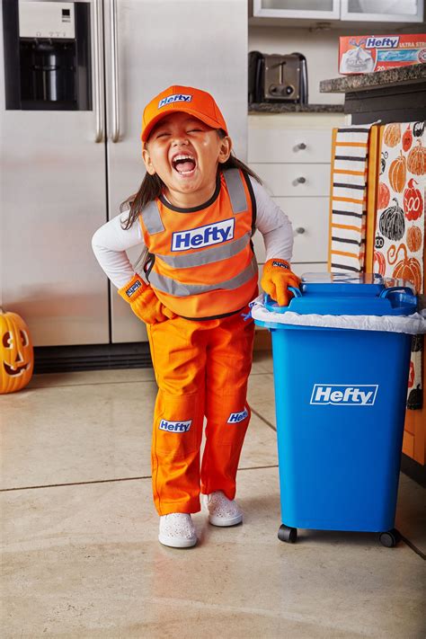 Cute garbage collector Halloween costume is only $5