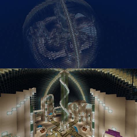 how to make a dome in minecraft 2