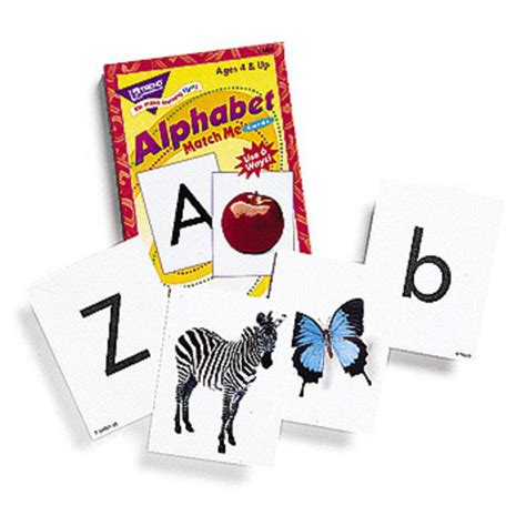 Alphabet Match Me Flash Cards Mardel
