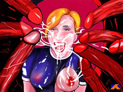 Tentacle Bukkake By Hentaiteodor Hentai Foundry