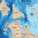 Digital File Pdf Svg Fidalgo Island Washington Bathymetric Depth