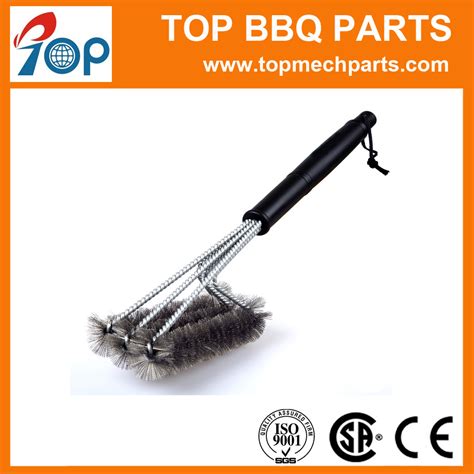 18 Inch Long Handle Stainless Safe Bbq Grill Cleaning Brush Bbq Grill