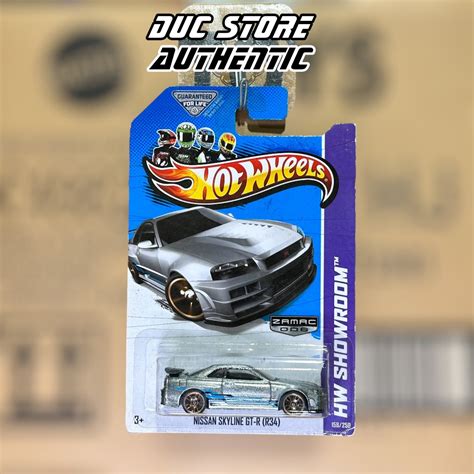 ducstore vn Xe mô hình X Hot Wheels Nissan Skyline GT R R Walmart Exclusive Zamac