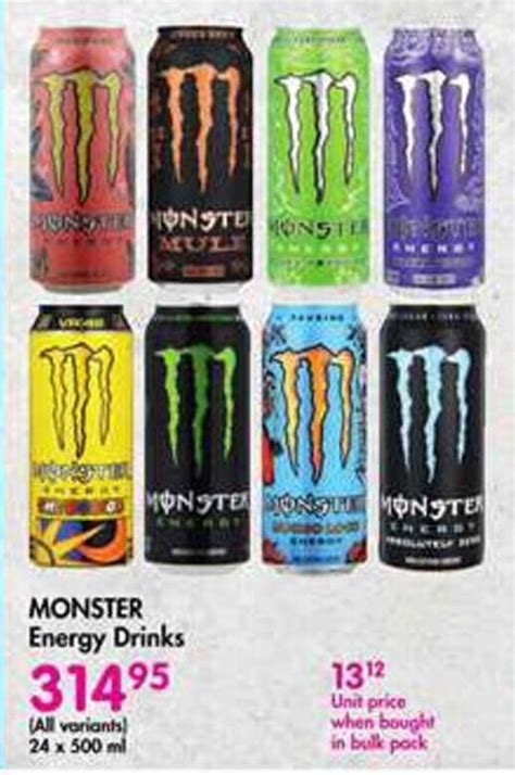 Monster Energy Drinks X Ml Offer At Makro