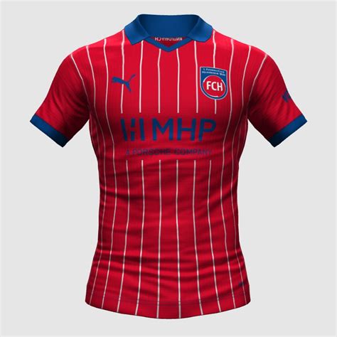 1. FC Heidenheim Home Concept - FIFA 23 Kit Creator Showcase