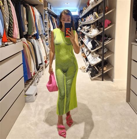 Eleni Foureira And Her Naked Dress