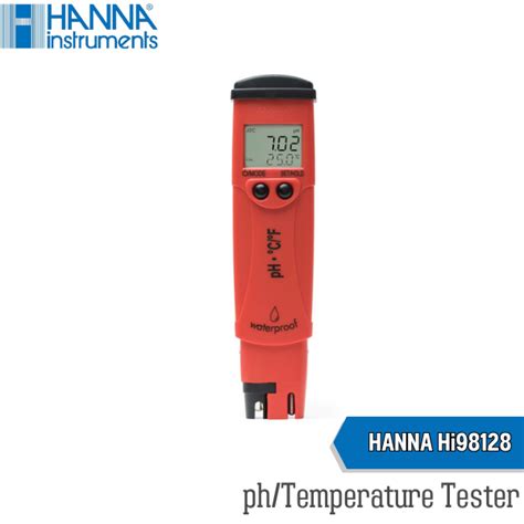 HANNA HI 98128 pH/ Temperature Tester