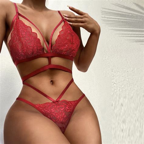 Herrnalise Lingerie Women S Lingerie Fashion Lace Sexy Temptation Pajama Underwear Sexy Lingerie