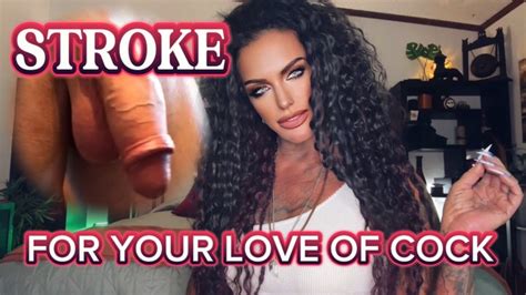 STROKE FOR YOUR LOVE OF C MistressRavenFD Makes You Stroke To Gay Humiliation And Images Of