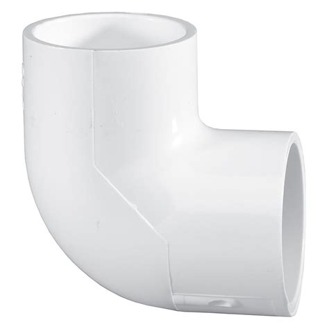 Pvc Schedule 40 White 90 Degree Elbow Socket 3 8 In To 12 In Siz