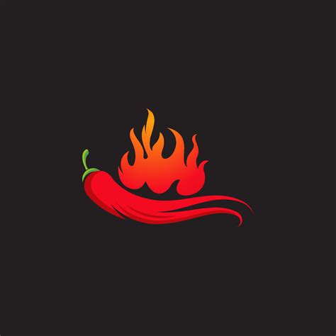 Red Hot Natural Chili Icon Vector Illustration 35748221 Vector Art At Vecteezy