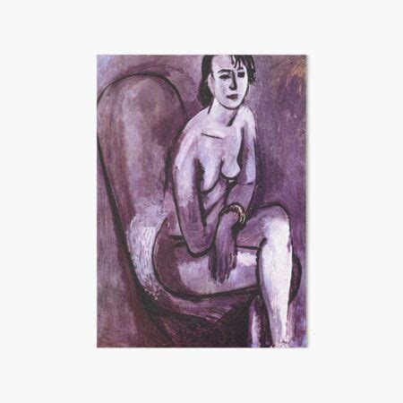 Henri Matisse Gray Nude With Bracelet Art Board Print For Sale By OnlyMatisseArt