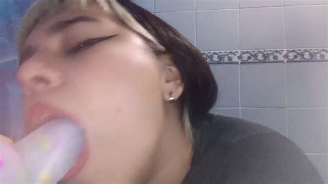Chupando Mi Dildo Sola En Casa Pornhub