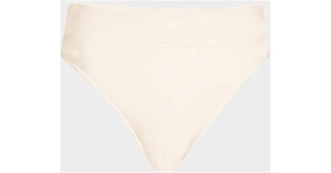 Cult Gaia Ursula Bikini Bottoms In White Lyst