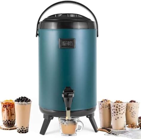 Amazon Insulated Beverage Dispenser Gallon Stainless Steel Thermal Hot Beverage