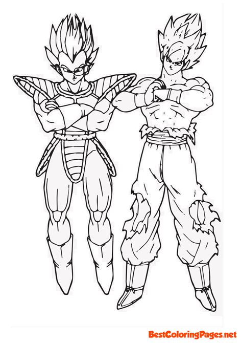 Dragon Ball Pintado - Dragon Ball Coloring Pages Super Sheets Printable Goku Print Drawing ...