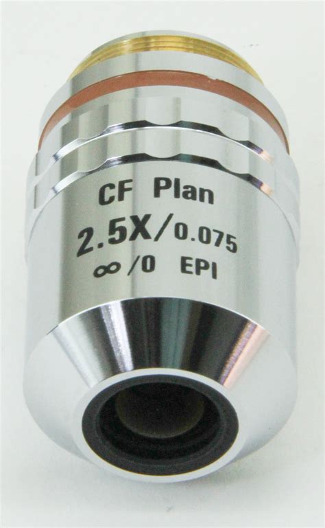 10816 Nikon 25x Epi Microscope Objective Lens Cf Plan 25x0075