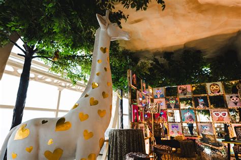 This Disco Jungle Themed Engagement Was Uber Chic Wedmegood
