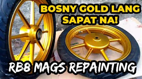 Rb Mags Repainting Bosny Gold Lang Sapat Na Youtube