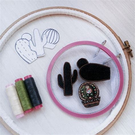 Новая коллекция брошей. Кактус. Начало. in 2024 | Coin purse, Purses ...