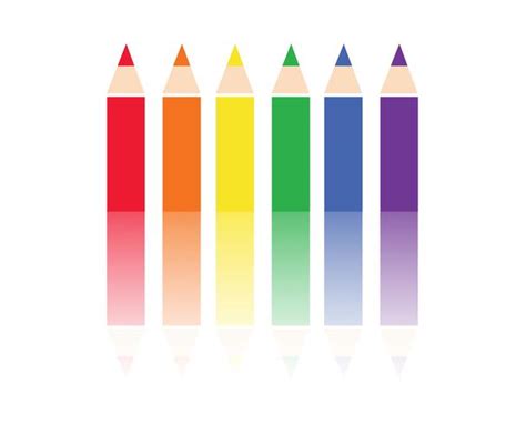 Colorful Color Pencil Background Vector 532935 Vector Art At Vecteezy