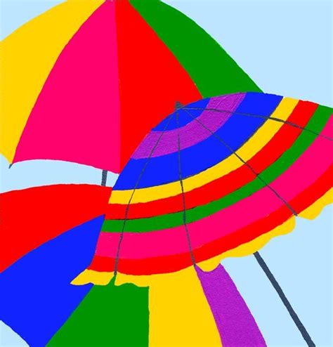 Beach Umbrellas By Dawn Wood Umbrella Beach Umbrella Needlepoint