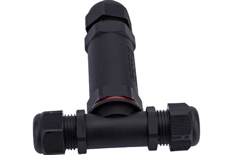 Кабельный коннектор EKF Т-образный (клеммник 3PIN) IP68 FreeTools plc ...