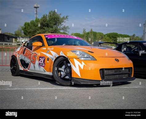 Montmelo Spain September Nissan Z Aka Nissan Fairlady Z