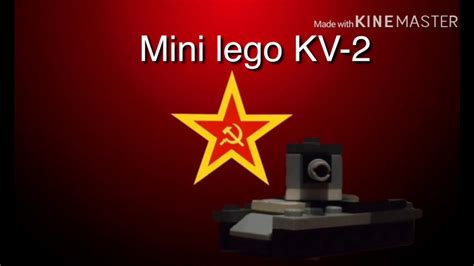 Mini LEGO KV 2 Tutorial YouTube