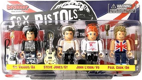 Amazon co jp brokker Sex Pistols ブロッカー セックスピストルズ フィギュア Action Figure Toys for Musician ホビー