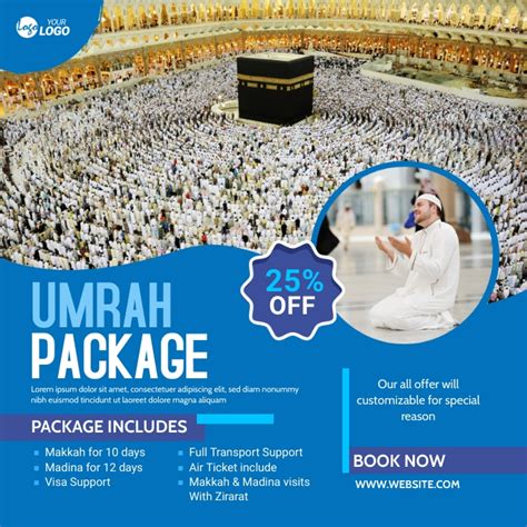 Umrahhajj Flyer Templat Postermywall